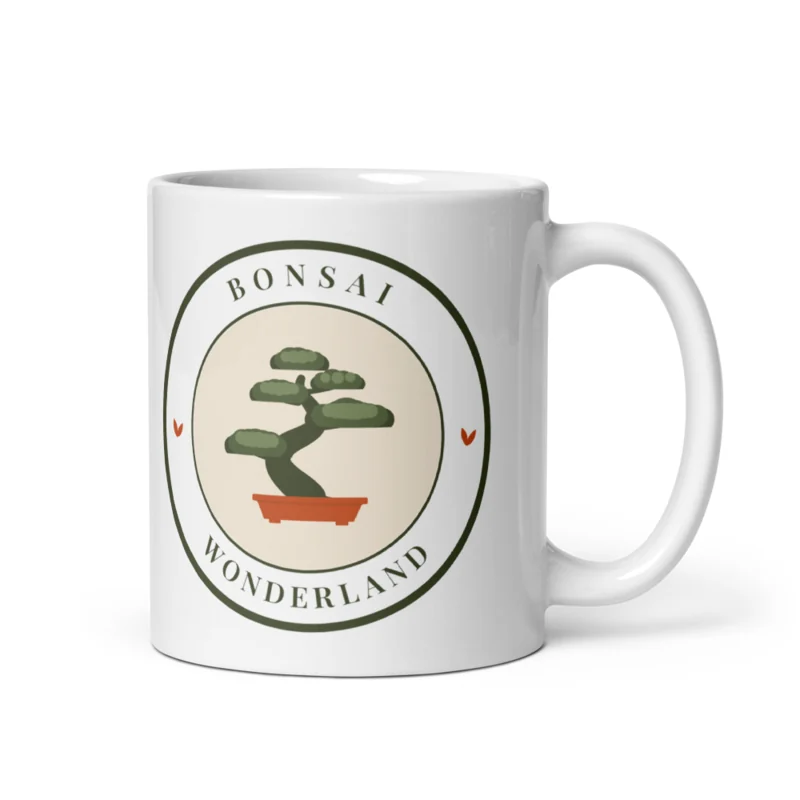 Bonsai Wonderland Mug, 11 oz