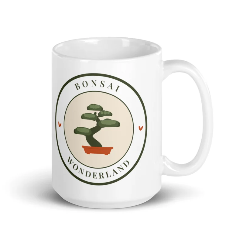 Bonsai Wonderland Mug, 15 oz