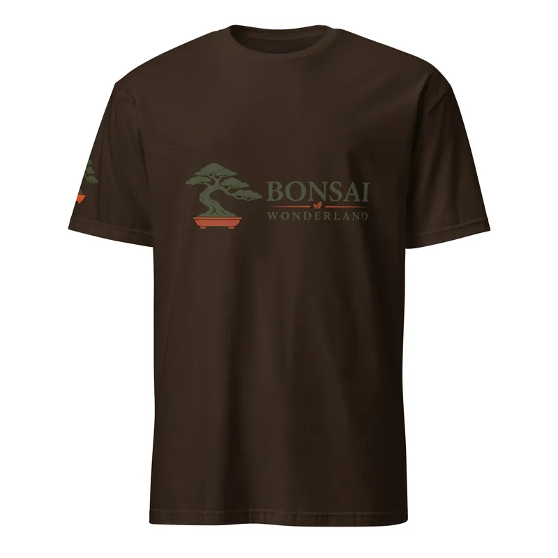 Bonsai Wonderland T-Shirt, Dark Chocolate, Size M
