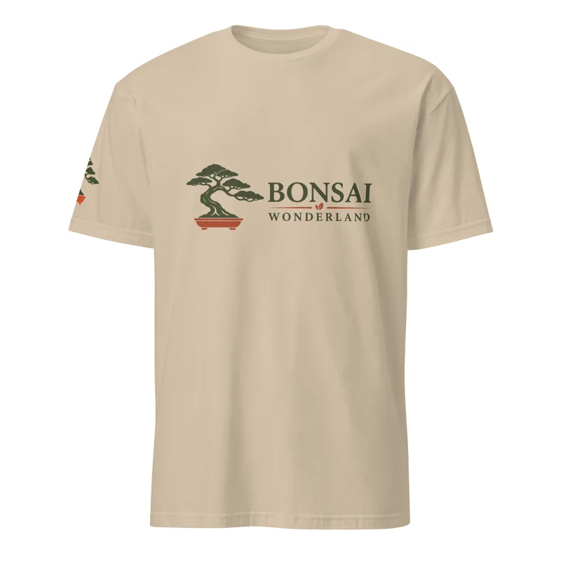Bonsai Wonderland T-Shirt, Sand, Size L