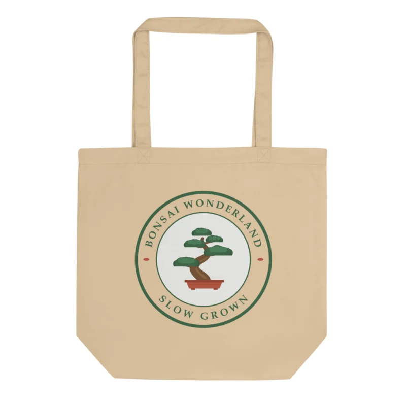 Bonsai Wonderland Slow Grown Organic Tote, Oyster